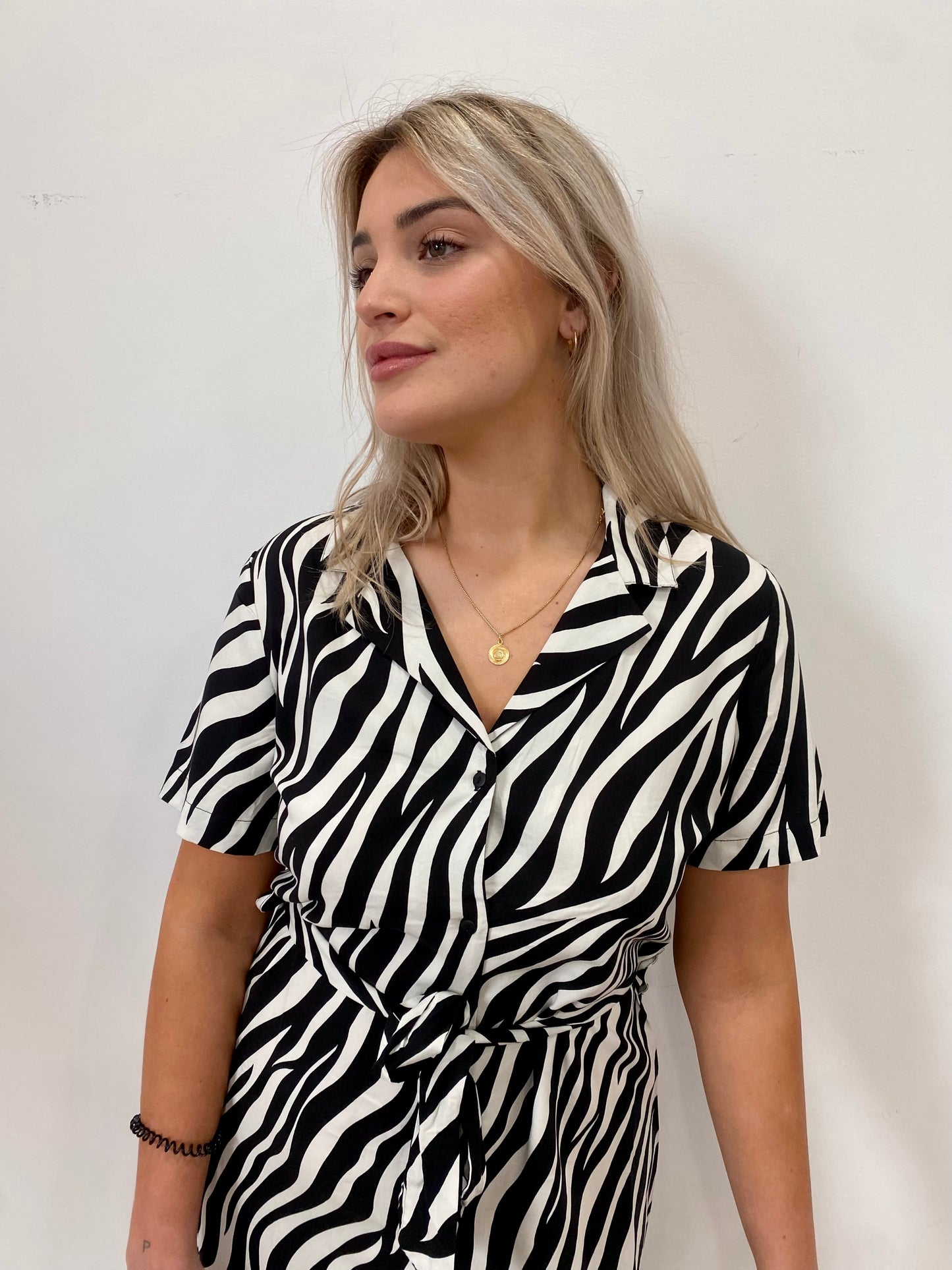 Vestido Olivia zebra